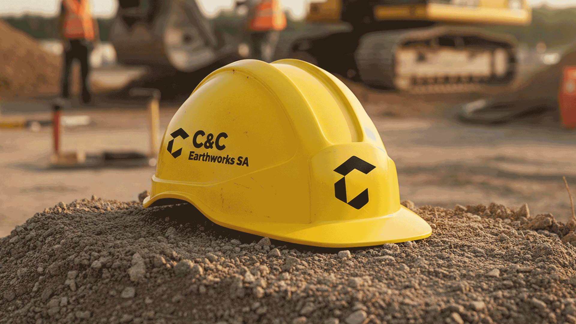 C&C Earthworks SA hardhat